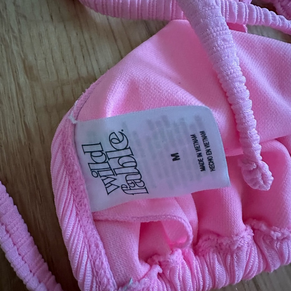 Pink Halter Bikini Set - Picture 9 of 10